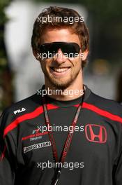 12.05.2007 Barcelona, Spain,  Jenson Button (GBR), Honda Racing F1 Team - Formula 1 World Championship, Rd 4, Spanish Grand Prix, Saturday