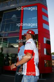 12.05.2007 Barcelona, Spain,  Michael Schumacher (GER), Scuderia Ferrari, Advisor - Formula 1 World Championship, Rd 4, Spanish Grand Prix, Saturday