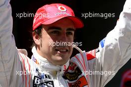 12.05.2007 Barcelona, Spain,  2nd place, Fernando Alonso (ESP), McLaren Mercedes - Formula 1 World Championship, Rd 4, Spanish Grand Prix, Saturday Qualifying