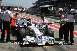 12.05.2007 Barcelona, Spain,  Nick Heidfeld (GER), BMW Sauber F1 Team, F1.07 - Formula 1 World Championship, Rd 4, Spanish Grand Prix, Saturday Practice