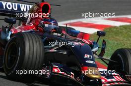 12.05.2007 Barcelona, Spain,  Scott Speed (USA), Scuderia Toro Rosso, STR02 - Formula 1 World Championship, Rd 4, Spanish Grand Prix, Saturday Practice