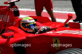 12.05.2007 Barcelona, Spain,  Felipe Massa (BRA), Scuderia Ferrari, F2007 - Formula 1 World Championship, Rd 4, Spanish Grand Prix, Saturday Practice