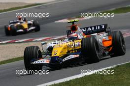 12.05.2007 Barcelona, Spain,  Heikki Kovalainen (FIN), Renault F1 Team, R27 - Formula 1 World Championship, Rd 4, Spanish Grand Prix, Saturday Qualifying