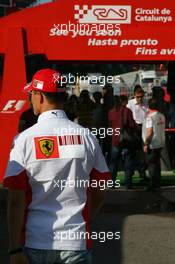 12.05.2007 Barcelona, Spain,  Michael Schumacher (GER), Scuderia Ferrari, Advisor - Formula 1 World Championship, Rd 4, Spanish Grand Prix, Saturday