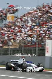 12.05.2007 Barcelona, Spain,  Nick Heidfeld (GER), BMW Sauber F1 Team, F1.07 - Formula 1 World Championship, Rd 4, Spanish Grand Prix, Saturday Qualifying