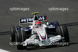 12.05.2007 Barcelona, Spain,  Robert Kubica (POL), BMW Sauber F1 Team, F1.07 - Formula 1 World Championship, Rd 4, Spanish Grand Prix, Saturday Qualifying