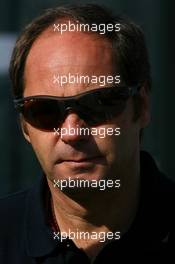 12.05.2007 Barcelona, Spain,  Gerhard Berger (AUT), Scuderia Toro Rosso, 50% Team Co Owner - Formula 1 World Championship, Rd 4, Spanish Grand Prix, Saturday