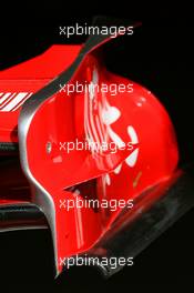 12.05.2007 Barcelona, Spain,  Scuderia Ferrari, front wing end plate detail - Formula 1 World Championship, Rd 4, Spanish Grand Prix, Saturday