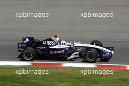 12.05.2007 Barcelona, Spain,  Nico Rosberg (GER), WilliamsF1 Team, FW29 - Formula 1 World Championship, Rd 4, Spanish Grand Prix, Saturday Qualifying