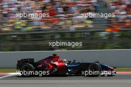 12.05.2007 Barcelona, Spain,  Vitantonio Liuzzi (ITA), Scuderia Toro Rosso, STR02 - Formula 1 World Championship, Rd 4, Spanish Grand Prix, Saturday Qualifying