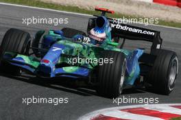 12.05.2007 Barcelona, Spain,  Jenson Button (GBR), Honda Racing F1 Team, RA107 - Formula 1 World Championship, Rd 4, Spanish Grand Prix, Saturday Practice