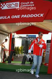 12.05.2007 Barcelona, Spain,  Michael Schumacher (GER), Scuderia Ferrari, Advisor - Formula 1 World Championship, Rd 4, Spanish Grand Prix, Saturday