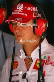 12.05.2007 Barcelona, Spain,  Michael Schumacher (GER), Scuderia Ferrari, Advisor - Formula 1 World Championship, Rd 4, Spanish Grand Prix, Saturday Practice