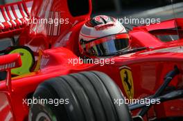 12.05.2007 Barcelona, Spain,  Kimi Raikkonen (FIN), Räikkönen, Scuderia Ferrari, F2007 - Formula 1 World Championship, Rd 4, Spanish Grand Prix, Saturday Practice