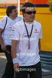 12.05.2007 Barcelona, Spain,  Fernando Alonso (ESP), McLaren Mercedes - Formula 1 World Championship, Rd 4, Spanish Grand Prix, Saturday