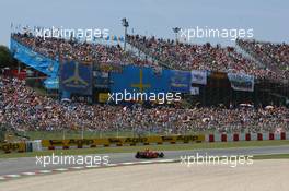 12.05.2007 Barcelona, Spain,  Kimi Raikkonen (FIN), Räikkönen, Scuderia Ferrari, F2007 - Formula 1 World Championship, Rd 4, Spanish Grand Prix, Saturday Qualifying