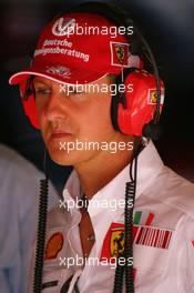 12.05.2007 Barcelona, Spain,  Michael Schumacher (GER), Scuderia Ferrari, Advisor - Formula 1 World Championship, Rd 4, Spanish Grand Prix, Saturday Practice