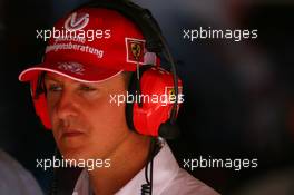 12.05.2007 Barcelona, Spain,  Michael Schumacher (GER), Scuderia Ferrari, Advisor - Formula 1 World Championship, Rd 4, Spanish Grand Prix, Saturday Practice