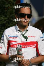 12.05.2007 Barcelona, Spain,  Franck Montagny (FRA), Test Driver, Toyota F1 Team - Formula 1 World Championship, Rd 4, Spanish Grand Prix, Saturday