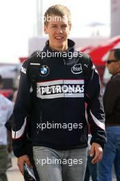 12.05.2007 Barcelona, Spain,  Sebastian Vettel (GER), Test Driver, BMW Sauber F1 Team - Formula 1 World Championship, Rd 4, Spanish Grand Prix, Saturday