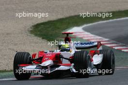 12.05.2007 Barcelona, Spain,  Ralf Schumacher (GER), Toyota Racing, TF107 - Formula 1 World Championship, Rd 4, Spanish Grand Prix, Saturday Qualifying