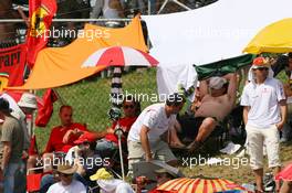 13.05.2007 Barcelona, Spain,  Fans at the circuit - Formula 1 World Championship, Rd 4, Spanish Grand Prix, Sunday