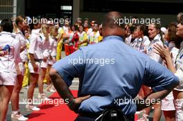 13.05.2007 Barcelona, Spain,  Pat Behar (FRA), FIA, Photographers Delegate - Formula 1 World Championship, Rd 4, Spanish Grand Prix, Sunday