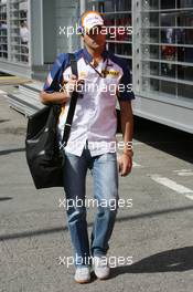 13.05.2007 Barcelona, Spain,  Nelson Piquet Jr (BRA), Test Driver, Renault F1 Team - Formula 1 World Championship, Rd 4, Spanish Grand Prix, Sunday