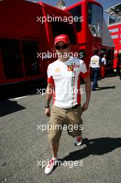 10.05.2007 Barcelona, Spain,  Kimi Raikkonen (FIN), Räikkönen, Scuderia Ferrari - Formula 1 World Championship, Rd 4, Spanish Grand Prix, Thursday