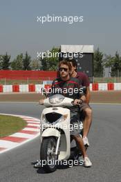 10.05.2007 Barcelona, Spain,  Jenson Button (GBR), Honda Racing F1 Team - Formula 1 World Championship, Rd 4, Spanish Grand Prix, Thursday