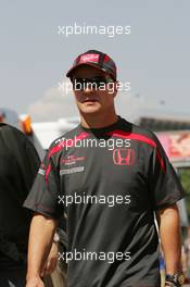 10.05.2007 Barcelona, Spain,  Rubens Barrichello (BRA), Honda Racing F1 Team - Formula 1 World Championship, Rd 4, Spanish Grand Prix, Thursday