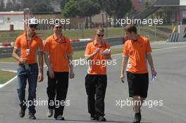 10.05.2007 Barcelona, Spain,  Adrian Sutil (GER), Spyker F1 Team - Formula 1 World Championship, Rd 4, Spanish Grand Prix, Thursday Press Conference