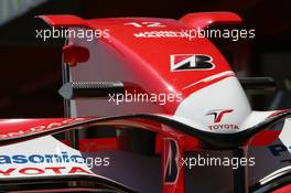 10.05.2007 Barcelona, Spain,  Toyota F1 Team, front wing - Formula 1 World Championship, Rd 4, Spanish Grand Prix, Thursday