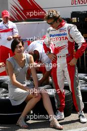 10.05.2007 Barcelona, Spain,  Jarno Trulli (ITA), Toyota Racing - Formula 1 World Championship, Rd 4, Spanish Grand Prix, Thursday