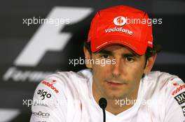 10.05.2007 Barcelona, Spain,  Pedro de la Rosa (ESP), Test Driver, McLaren Mercedes - Formula 1 World Championship, Rd 4, Spanish Grand Prix, Thursday Press Conference