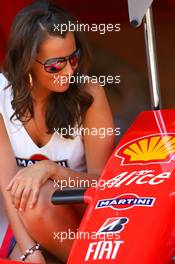 10.05.2007 Barcelona, Spain,  A Martini girl - Formula 1 World Championship, Rd 4, Spanish Grand Prix, Thursday