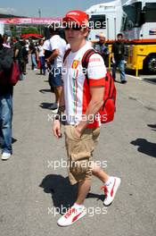 10.05.2007 Barcelona, Spain,  Kimi Raikkonen (FIN), Räikkönen, Scuderia Ferrari - Formula 1 World Championship, Rd 4, Spanish Grand Prix, Thursday