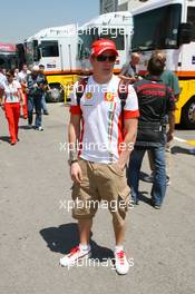 10.05.2007 Barcelona, Spain,  Kimi Raikkonen (FIN), Räikkönen, Scuderia Ferrari - Formula 1 World Championship, Rd 4, Spanish Grand Prix, Thursday