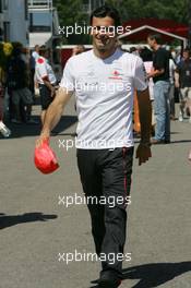 10.05.2007 Barcelona, Spain,  Pedro de la Rosa (ESP), Test Driver, McLaren Mercedes - Formula 1 World Championship, Rd 4, Spanish Grand Prix, Thursday