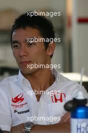 10.05.2007 Barcelona, Spain,  Takuma Sato (JPN), Super Aguri F1 - Formula 1 World Championship, Rd 4, Spanish Grand Prix, Thursday