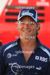 10.05.2007 Barcelona, Spain,  Nico Rosberg (GER), WilliamsF1 Team - Formula 1 World Championship, Rd 4, Spanish Grand Prix, Thursday