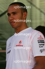 10.05.2007 Barcelona, Spain,  Lewis Hamilton (GBR), McLaren Mercedes - Formula 1 World Championship, Rd 4, Spanish Grand Prix, Thursday