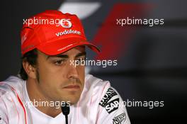 10.05.2007 Barcelona, Spain,  Fernando Alonso (ESP), McLaren Mercedes - Formula 1 World Championship, Rd 4, Spanish Grand Prix, Thursday Press Conference