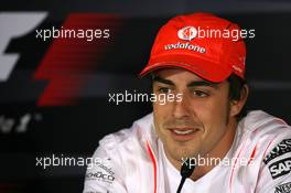 10.05.2007 Barcelona, Spain,  Fernando Alonso (ESP), McLaren Mercedes - Formula 1 World Championship, Rd 4, Spanish Grand Prix, Thursday Press Conference