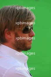 10.05.2007 Barcelona, Spain,  Nick Heidfeld (GER), BMW Sauber F1 Team - Formula 1 World Championship, Rd 4, Spanish Grand Prix, Thursday