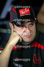 10.05.2007 Barcelona, Spain,  Rubens Barrichello (BRA), Honda Racing F1 Team - Formula 1 World Championship, Rd 4, Spanish Grand Prix, Thursday Press Conference