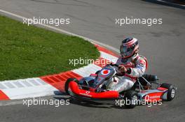 10.05.2007 Barcelona, Spain,  Fernando Alonso (ESP), McLaren Mercedes - Vodafone Spain Go-Karting Challenge with Fernando Alonso (ESP), McLaren Mercedes - Formula 1 World Championship, Rd 4, Spanish Grand Prix, Thursday