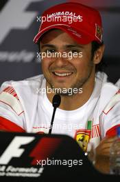 10.05.2007 Barcelona, Spain,  Felipe Massa (BRA), Scuderia Ferrari - Formula 1 World Championship, Rd 4, Spanish Grand Prix, Thursday Press Conference