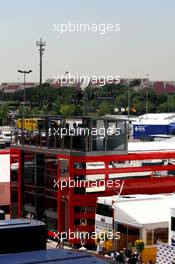 10.05.2007 Barcelona, Spain,  The F1 paddock - Formula 1 World Championship, Rd 4, Spanish Grand Prix, Thursday