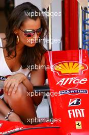 10.05.2007 Barcelona, Spain,  A Martini Girl - Formula 1 World Championship, Rd 4, Spanish Grand Prix, Thursday